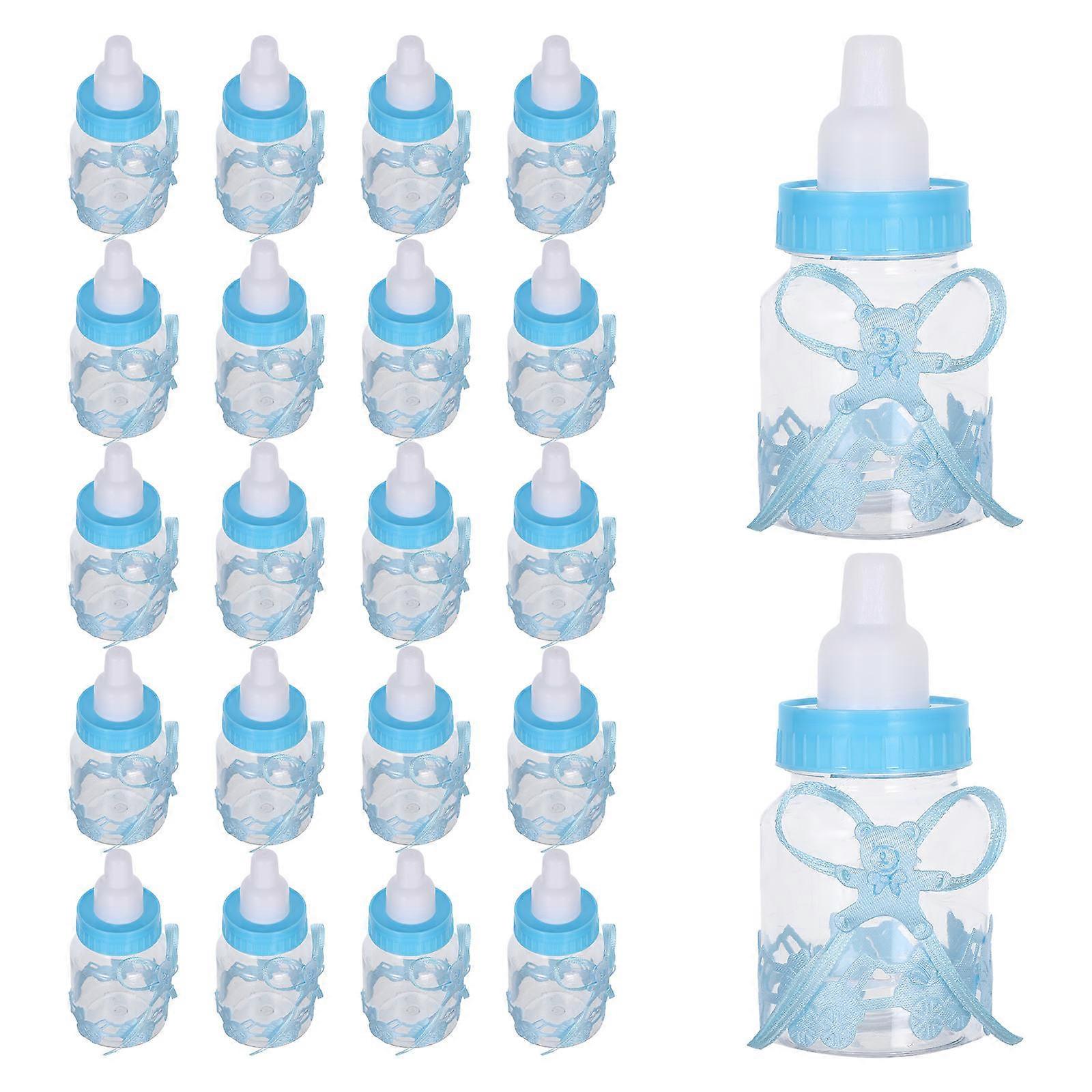 Bear Baby Bottle Candy Boxes for Gifting 24Pcs Cute Bear Shaped Gift Containers
