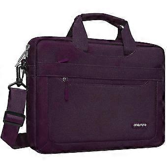 Magenta Lila Laptop Axelväska Kompatibel med MacBook Pro 16 tum 2021 M1 Pro/M1 Max A2485/2019-2020 A2141/Pro 15 A1398, 15-15,6 tum 2