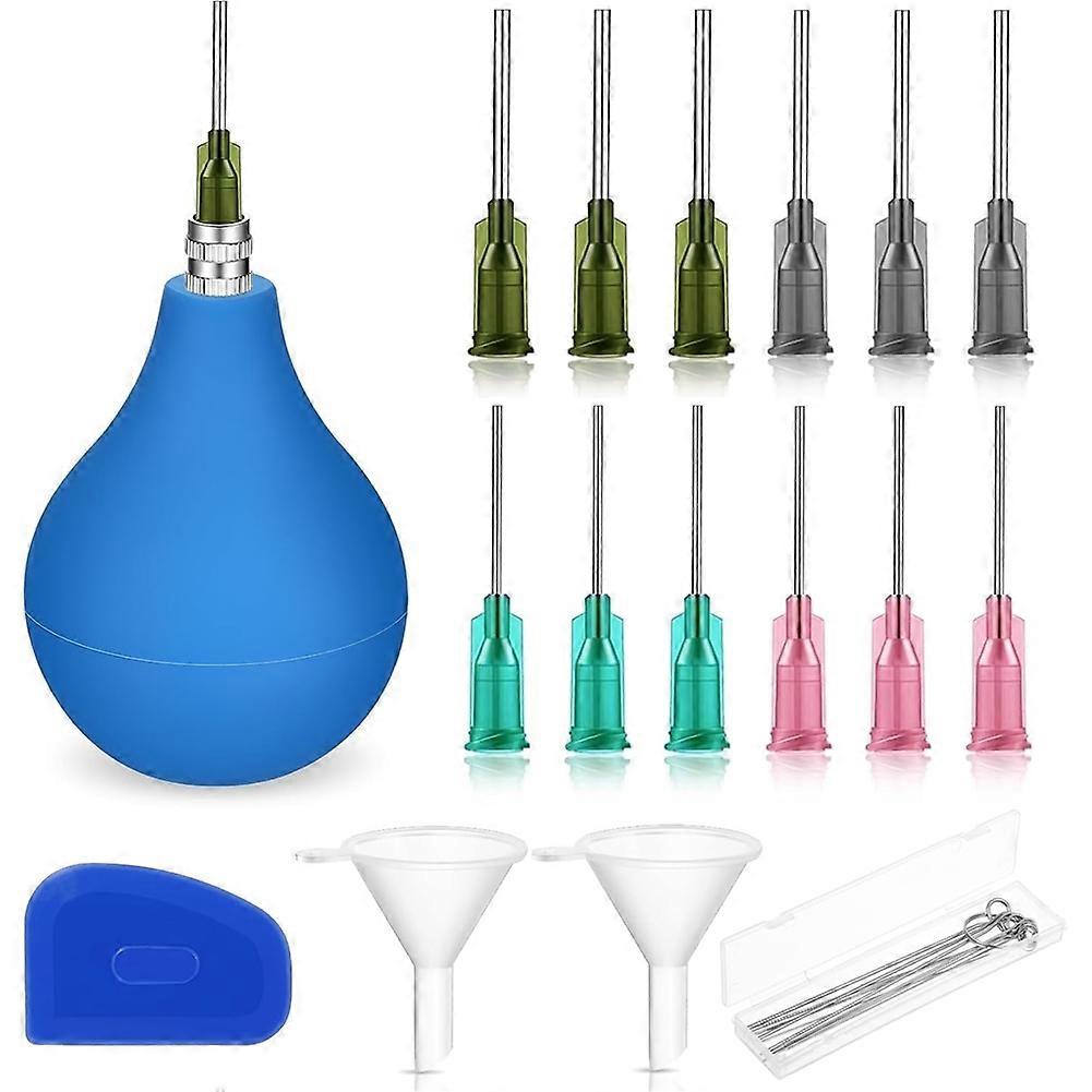 Pottery Tools Sets -Ceramic Glaze Applicator Slip Trailing Bottle for Pottery Ceramic Needle-Tip Squeeze Bottle