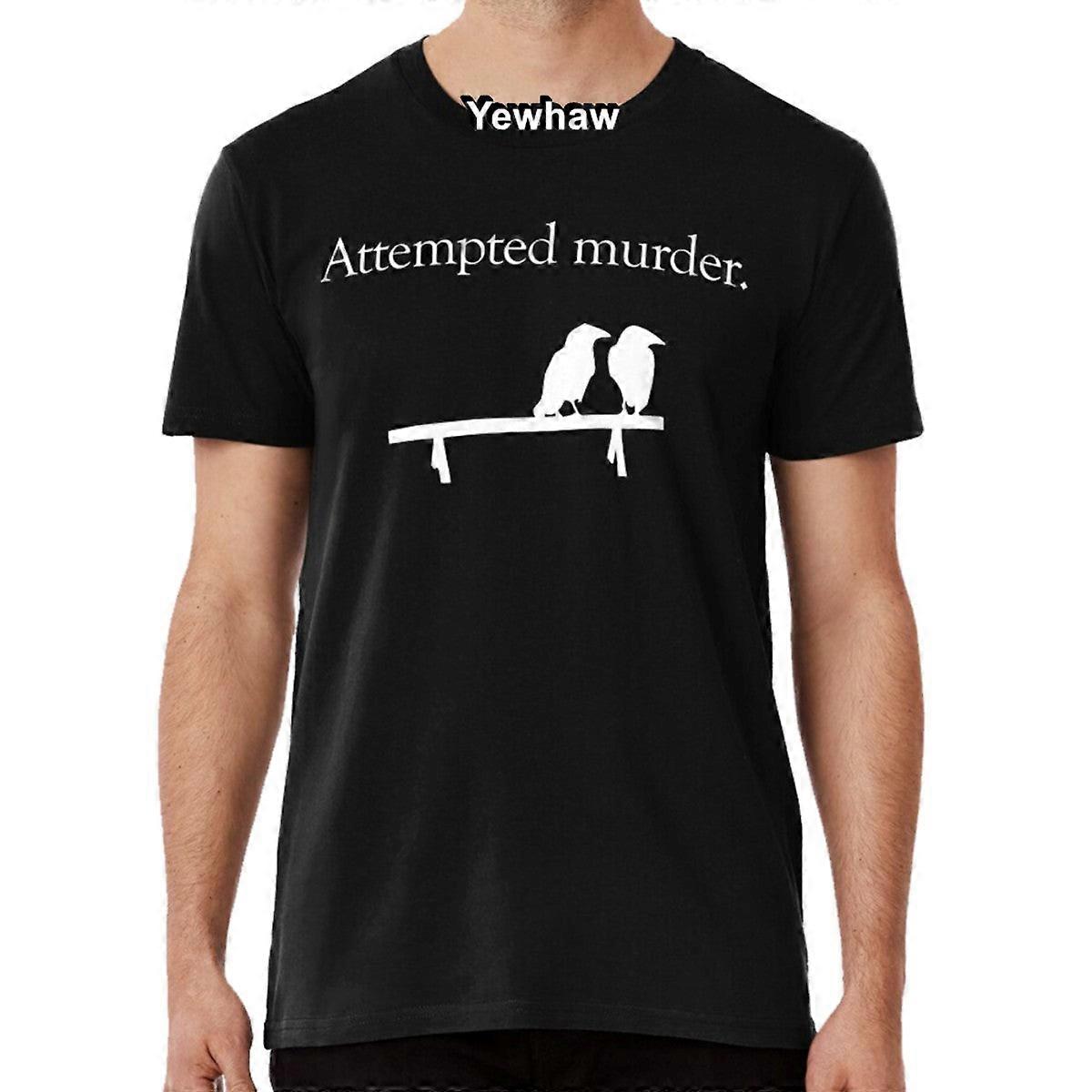 Attempted Murder (white Design) T-shirt