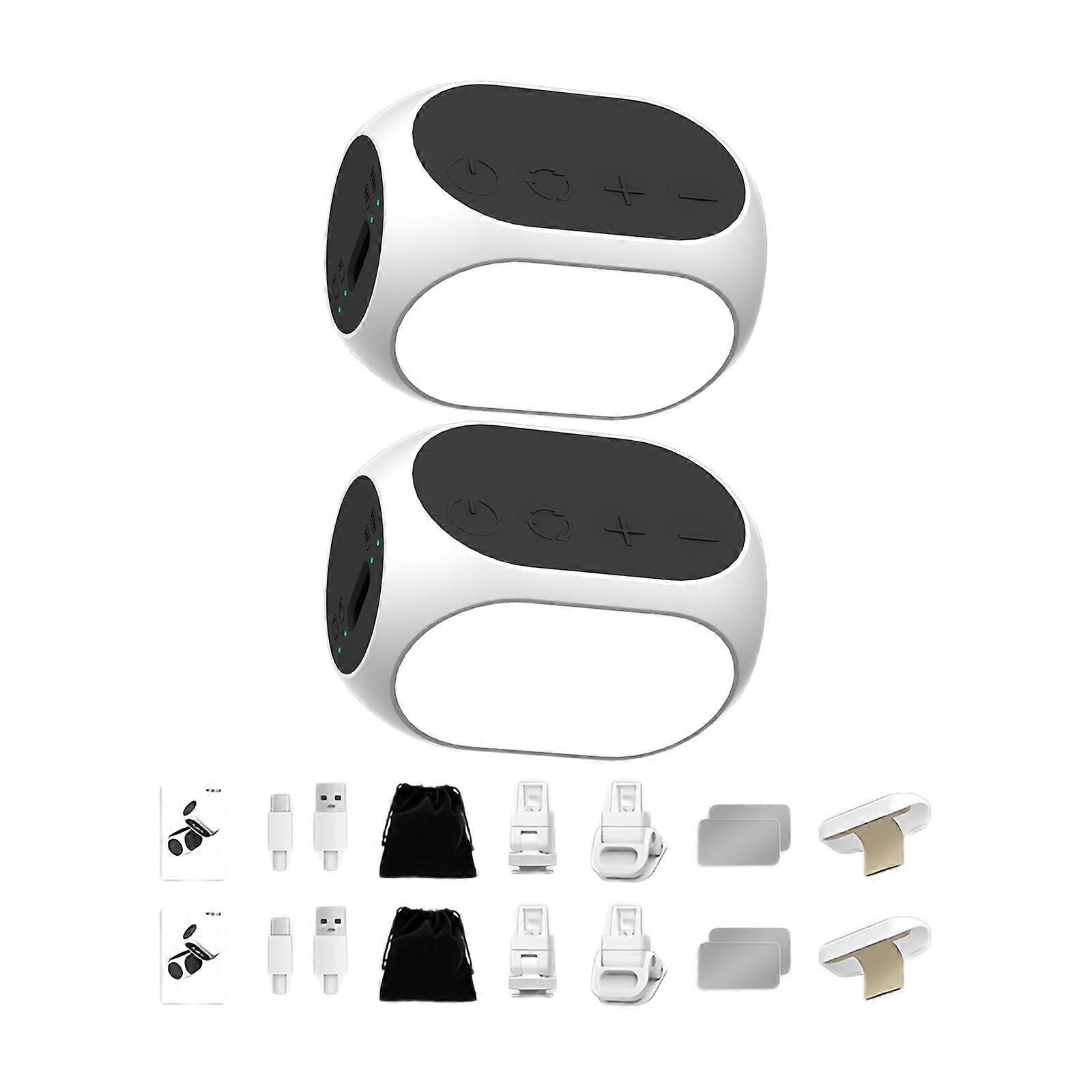 Rechargeable Camera Fill Light With Magnetic Mount 3 Temperature Settings Adjustable Brightness for Gimbals Stabilizer Multicolor