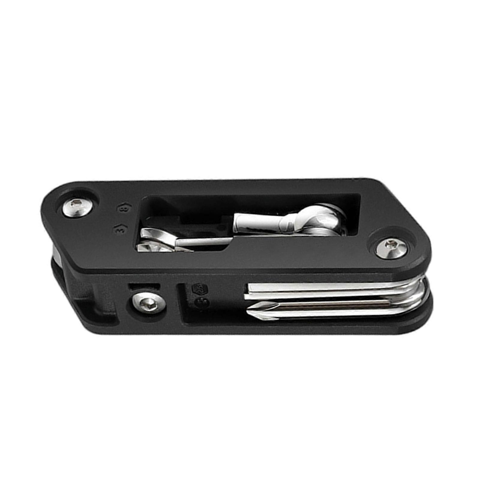 Bicycles Multifunction Tool Portable Bike Repair Wrench Folding Hexagonal Spoke Wrench Space Saving Easy to Use Multicolor