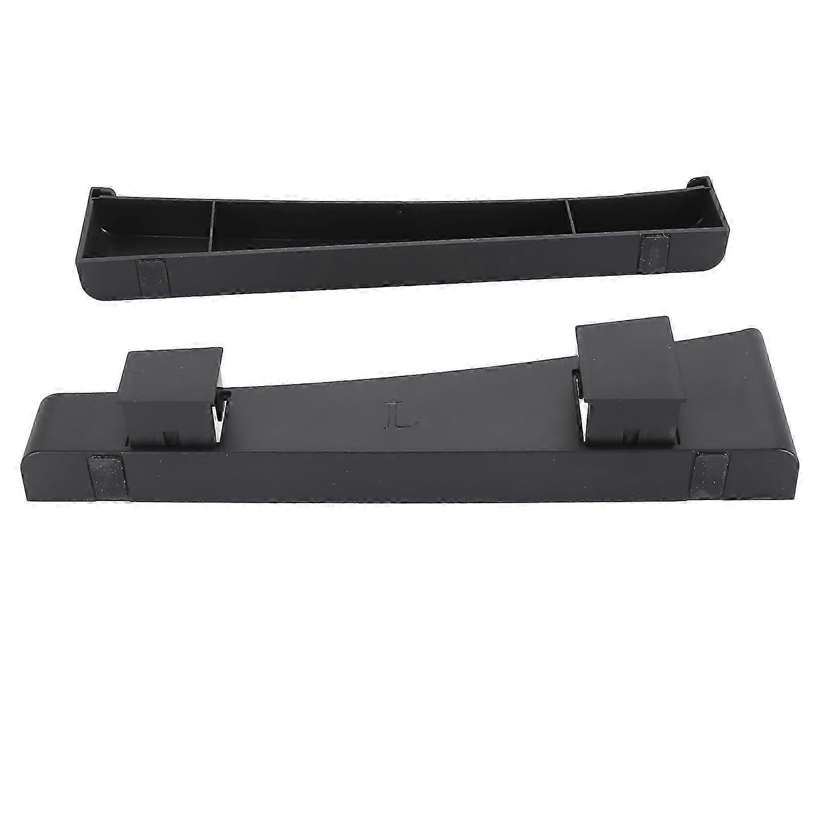 PS5 Slim Horizontal Stand with Heat Dissipation, Stable Base for Disc/Digital Editions (Black)