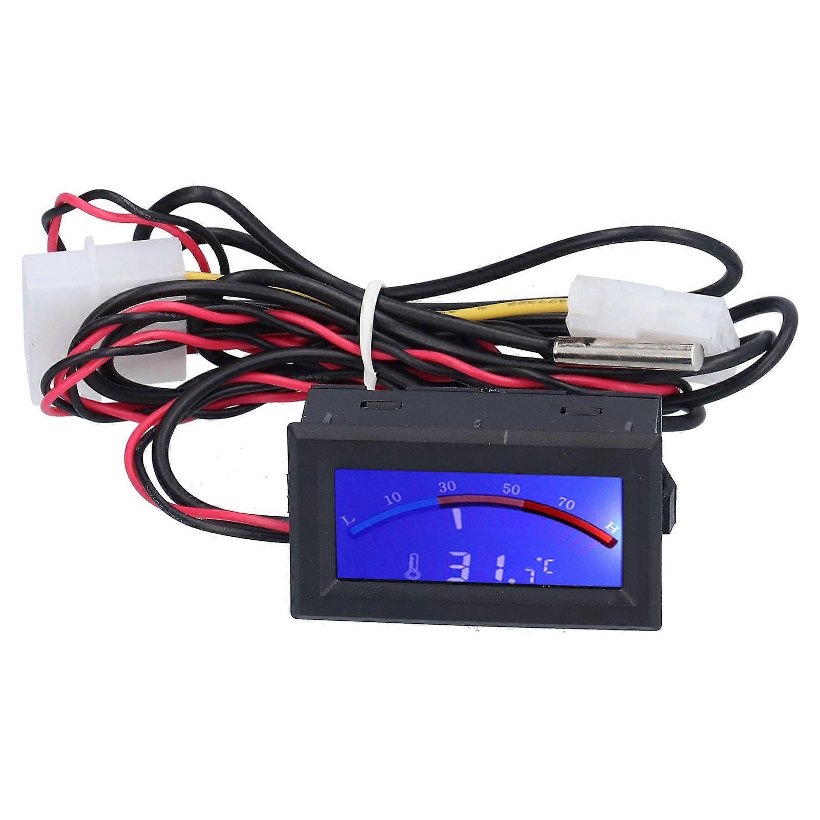 DC 5V Mini Thermometer Metal Probe Digital Embedded Temperature Meter Module NTC Sensor