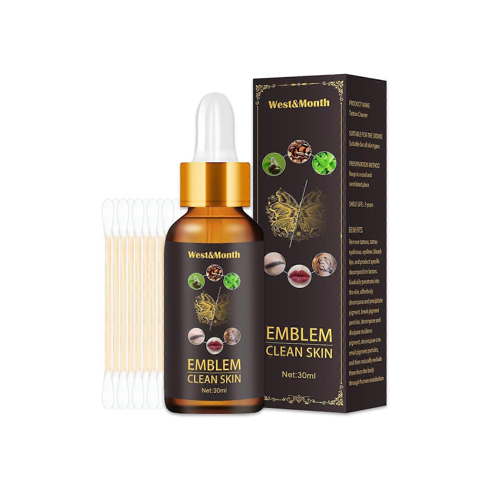 Tattoo Removal Liquid Contains Honeysuckle