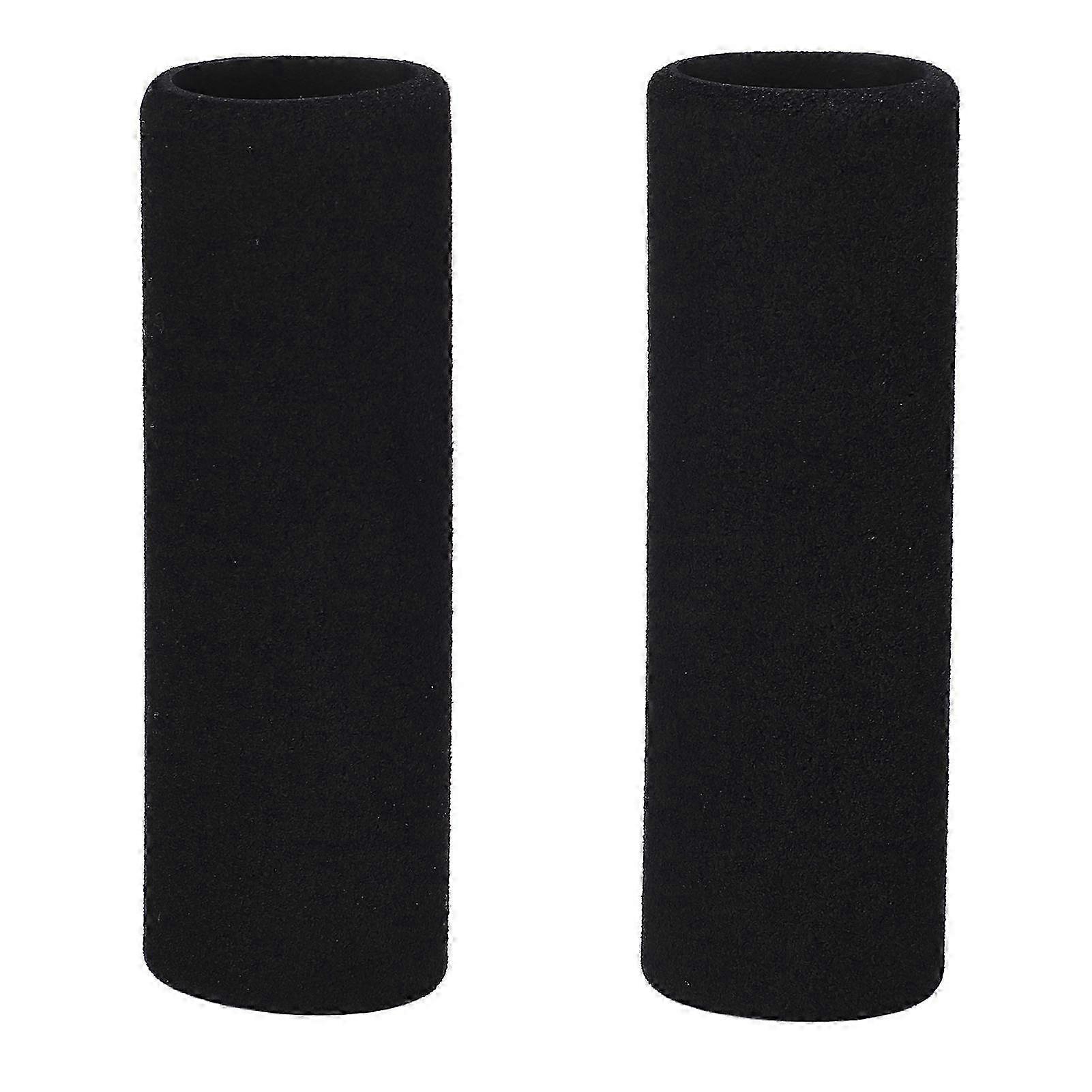 1 Pair Sponge Bicycle Handlebar Grips Anti Slip Bike Handle Grips Sun UV ProtectionHandle Cover for MotorcycleInner Diameter 27mm (Applicable Scope 2.