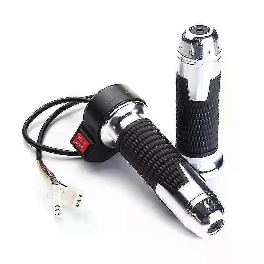 Handlebar Adjustable Speed Grip Handlebar Rubber Pedal Biker Scooter Handlebar Grips Modified Handlebar Forward Reversing Turn