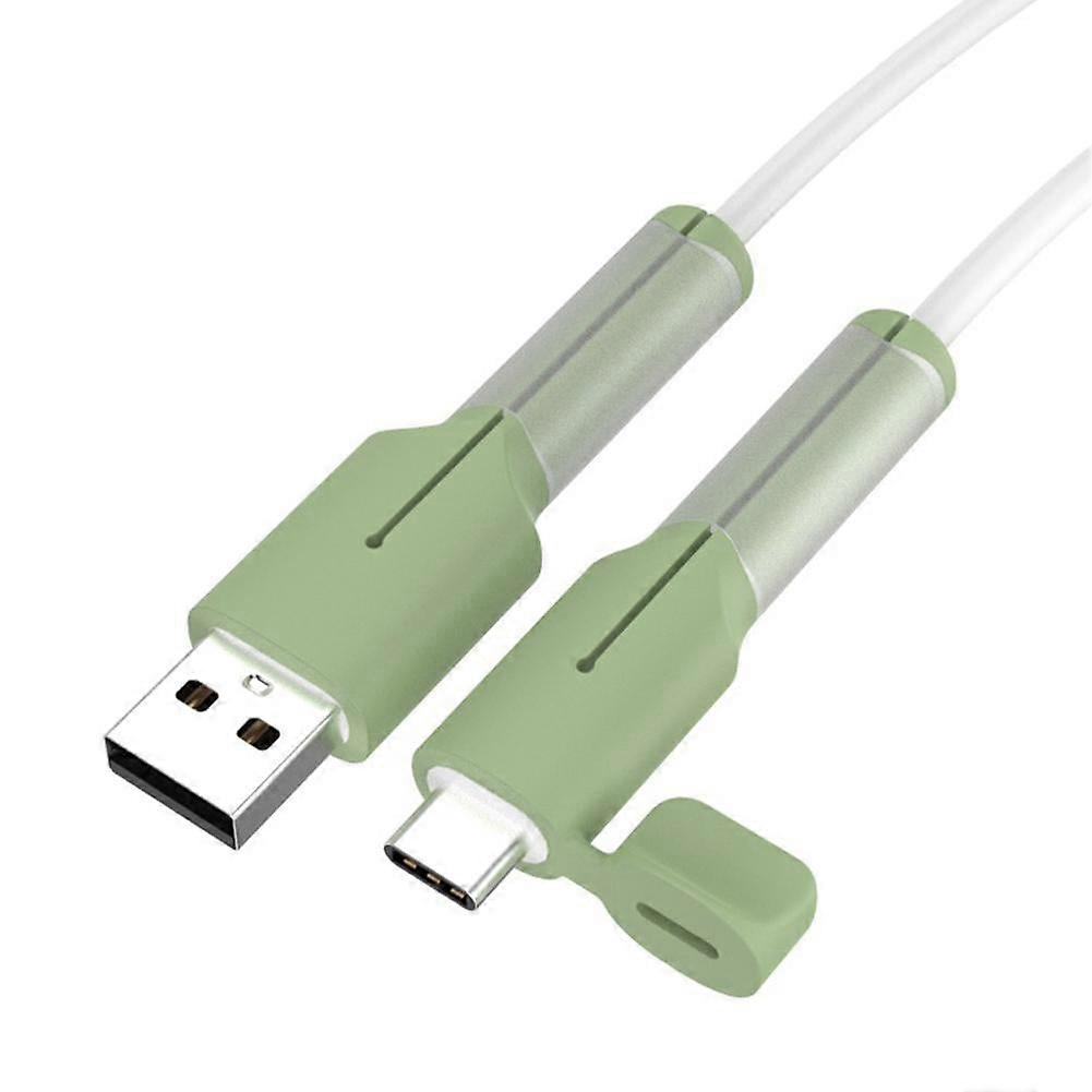 1pcs For Mirco/Type-c Data Cable Interface Protective Cover Q7Y2