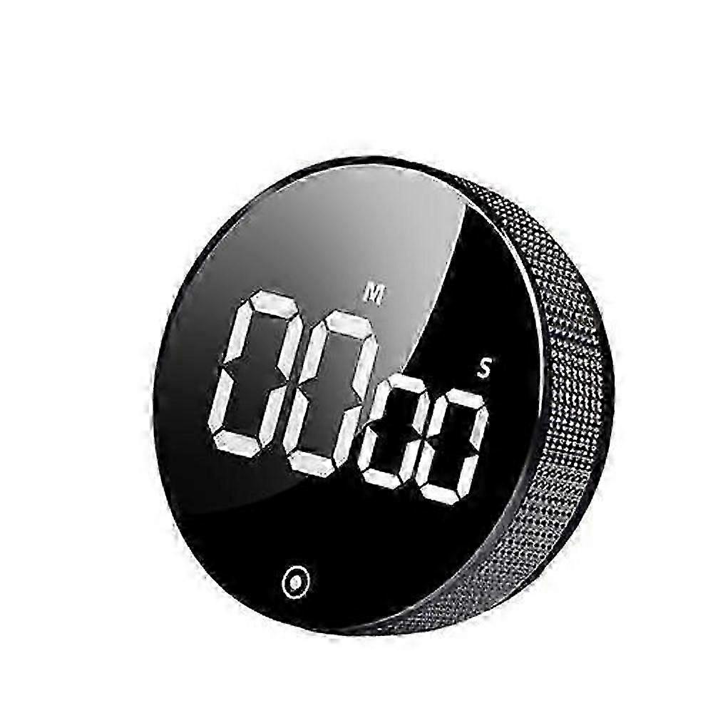 LED Digital Timer Magnetic Kitchen Timer Manual Countdown Alarm Clock Mechanical Cooking Timer Cooking Shower Study Stopwatch