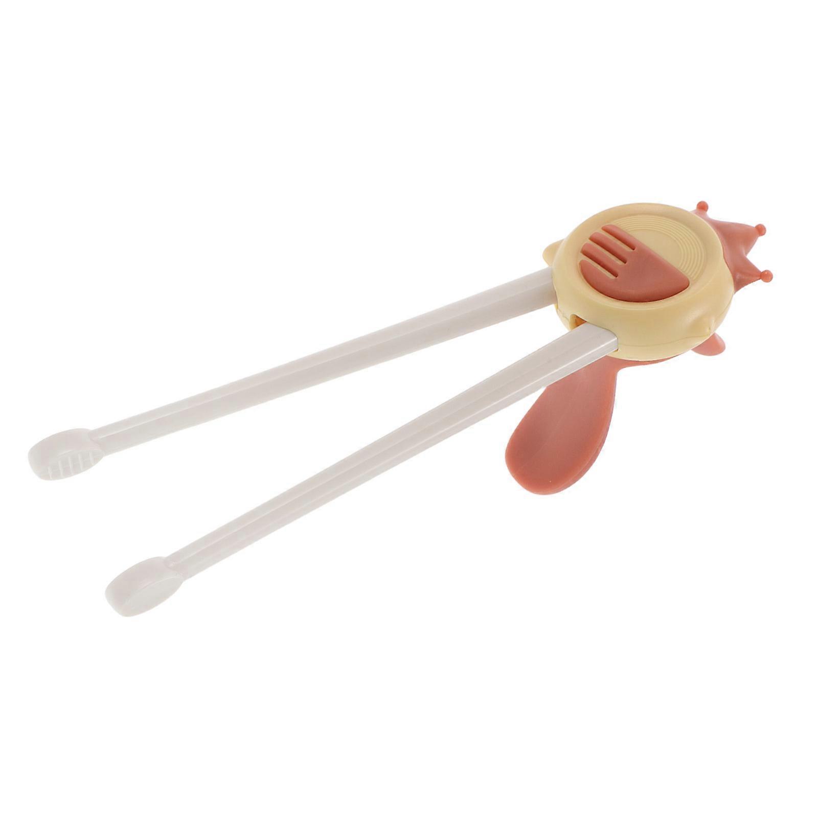 Children Chopsticks Trainer Chopsticks for Fun Learning 1Pair with Bird Design