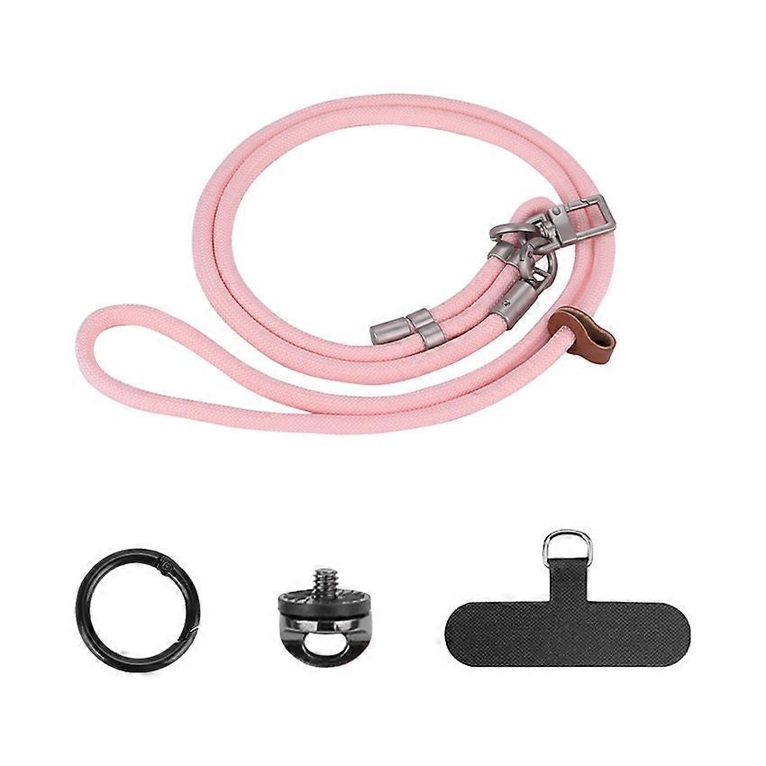 Multi-Function Safety Lanyard for Action 5 Pro/Osmo 360/Pocket 3/Insta360 X5/Action Cameras (Light Pink)