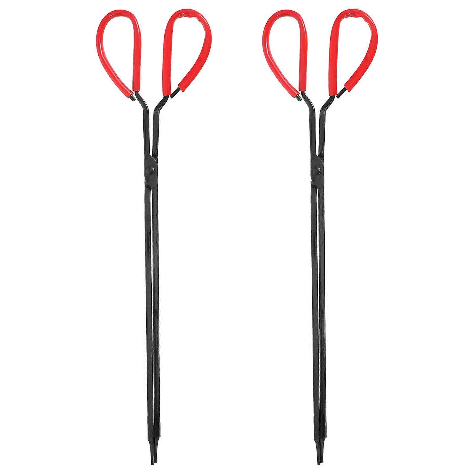 Long Handle Trash Picker Grabber Tool for Firewood and Garbage Collection 2Pcs