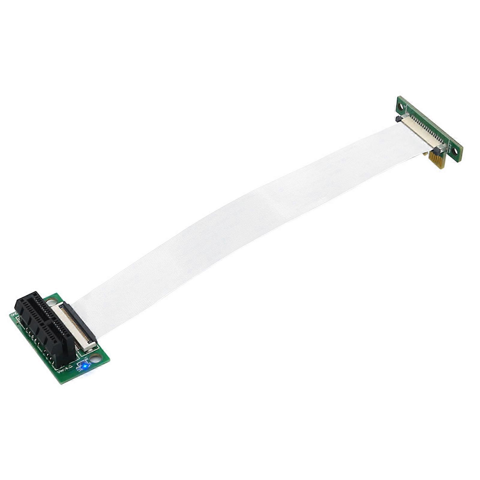 36Pin 1X Extender Cable with LED Indicator, 10cm/15cm/25cm Length, Gold Plated Header Extend Your Computer Connectivity Multicolor