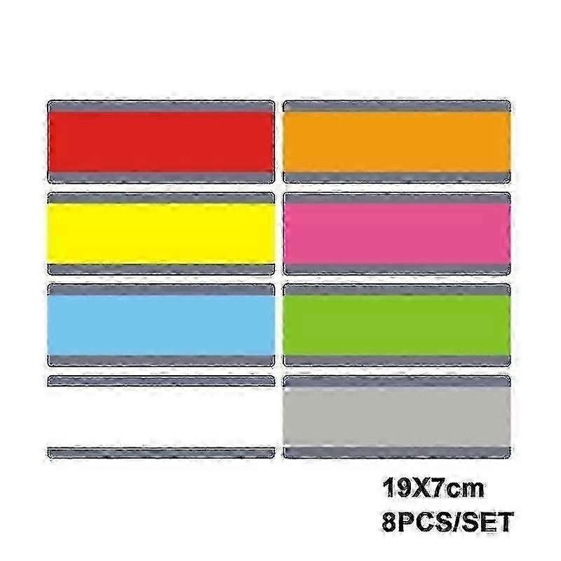 8pcs Guided Reading Strips Highlight Strips Colored Overlay Highlight Bookmarks Help With Dyslexia For School Crystal Children