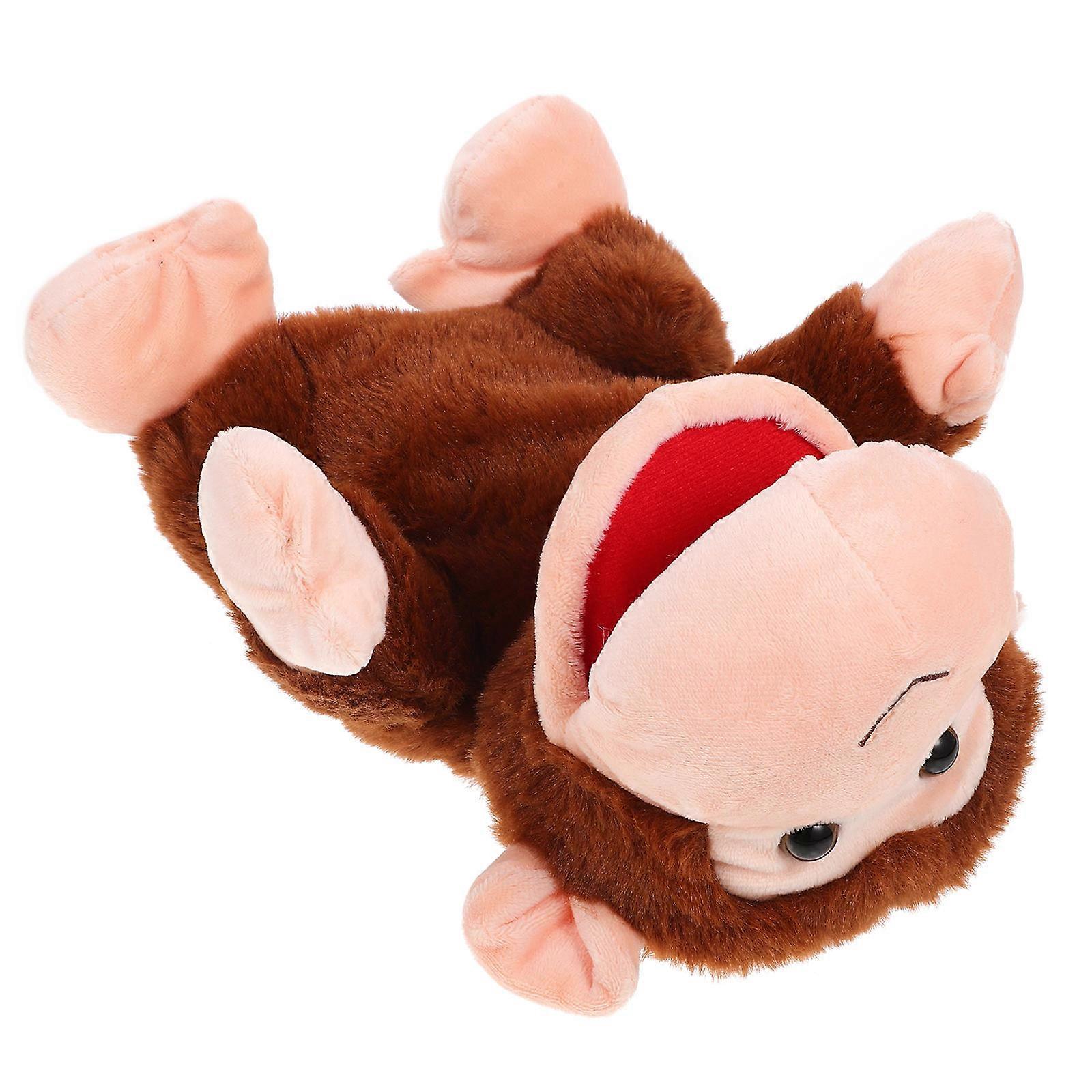 Monkey Hand Puppet Plush Animal Toy for Interactive Storytelling