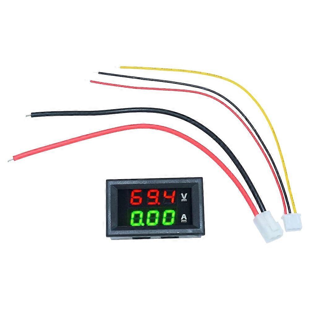 1 Pc 10A Voltmeter Ammeter Voltage Current Tester Monitor Panel Gauge for Car