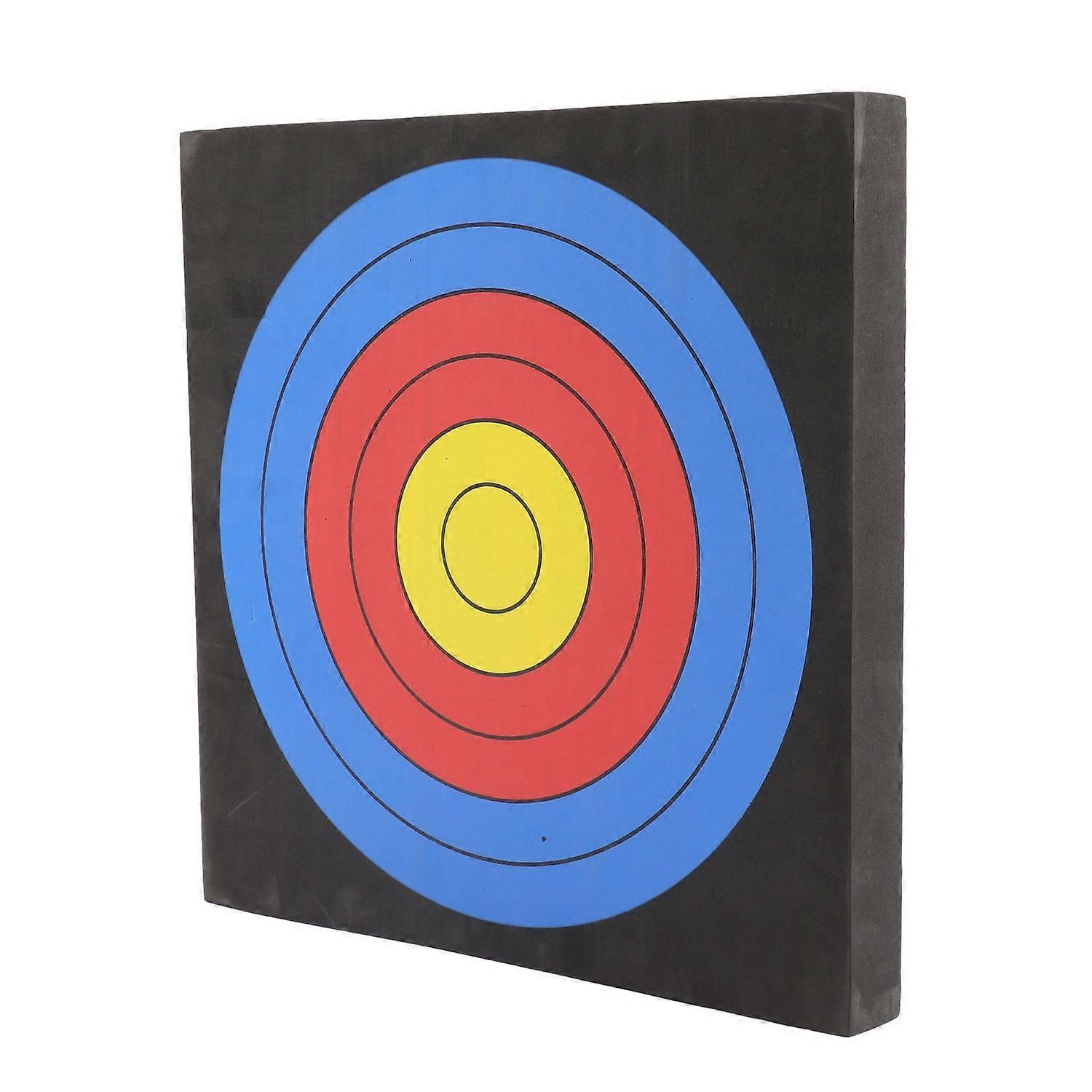 Square EVA Arrow Target 10 Ring Color Printing Stackable Outdoor Portable Archery Arrow Target Pract