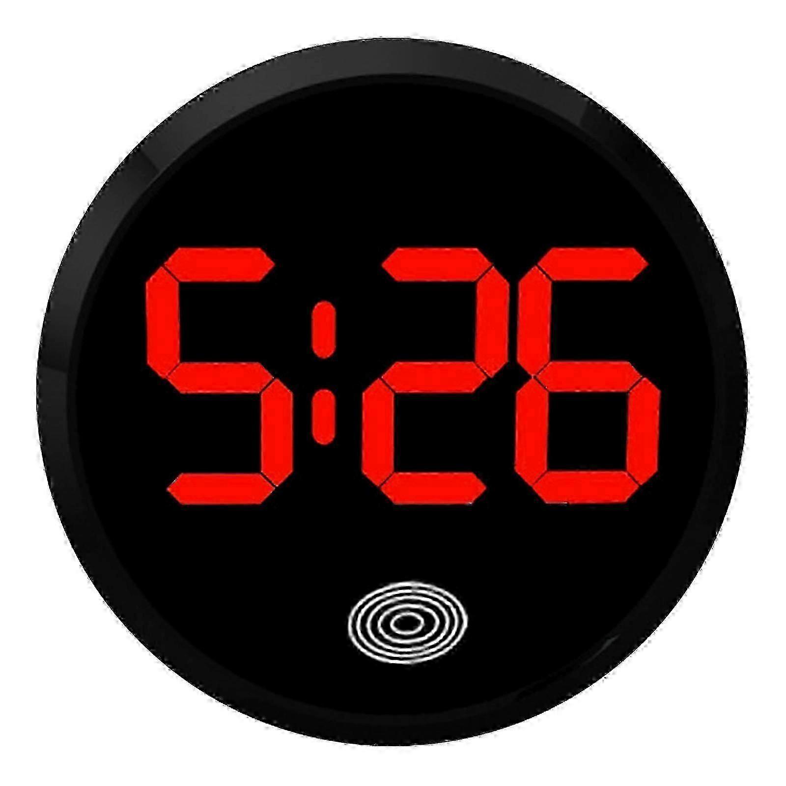 Elegant European Style Metal Clock Simple Design Low Consumption Clock for Students Wake Up Alarm Clock
