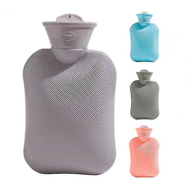 500 ml varmvattenflaska för termoterapi, isolerad