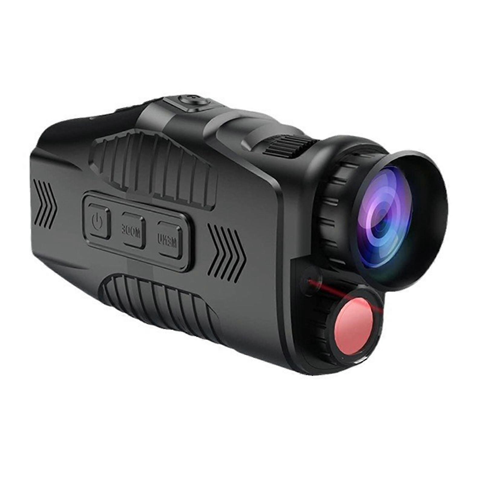 Day & Nightvisions Monocular With High Definition Display, 10X Digital Magnification, Up To 800m Observation for Hunting Multicolor