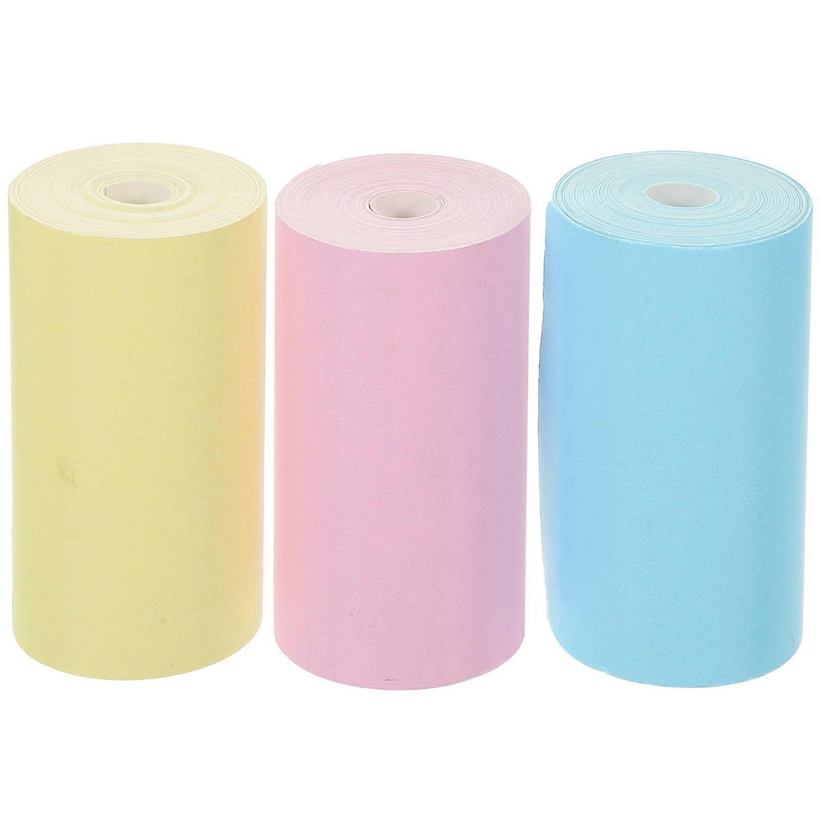 3 Rolls of Thermal Paper Rolls Printable Paper Rolls Checkout Counter Thermal Paper Rolls Replacements