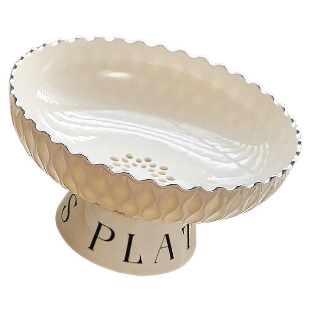 Milk Cream Fruit Bowl Multi-Function Storage Tray for Storage Use