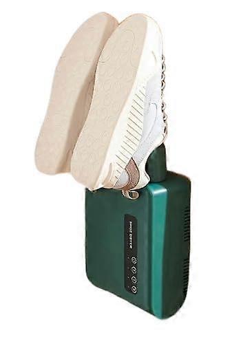 WallMounted Shoe Dryer with Timer – Electric Boot and Foot Warmer for Fast MultiHole Air Drying Green