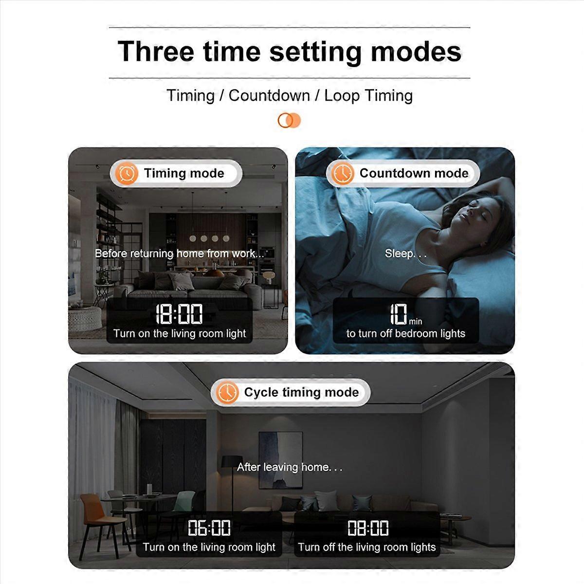 2X 63A Tuya WiFi MCB Circuit Breaker Over Current Under Voltage Protection Power Metering Wireless R