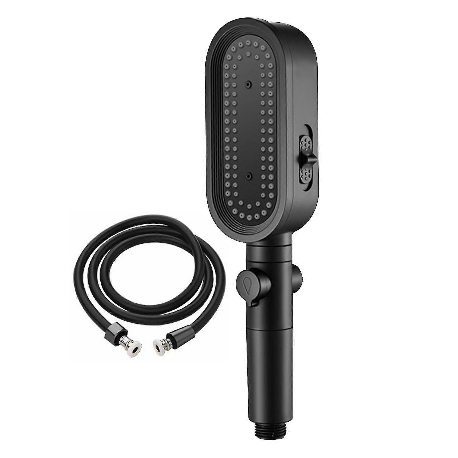 High Pressure Adjustable Shower Head, Multifunctional ABS for Hotel Bathroom, Easy Install