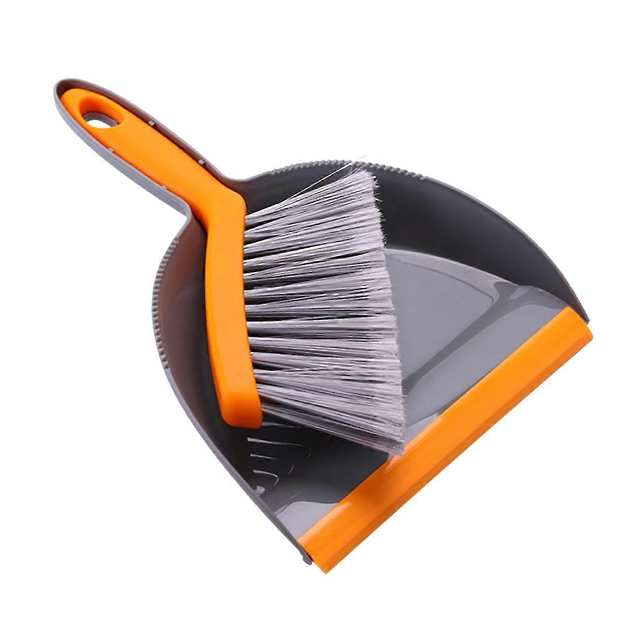 Mini Broom and Dustpan Set for Desktop Cleaning, Portable Compact Design for Home Office Storage