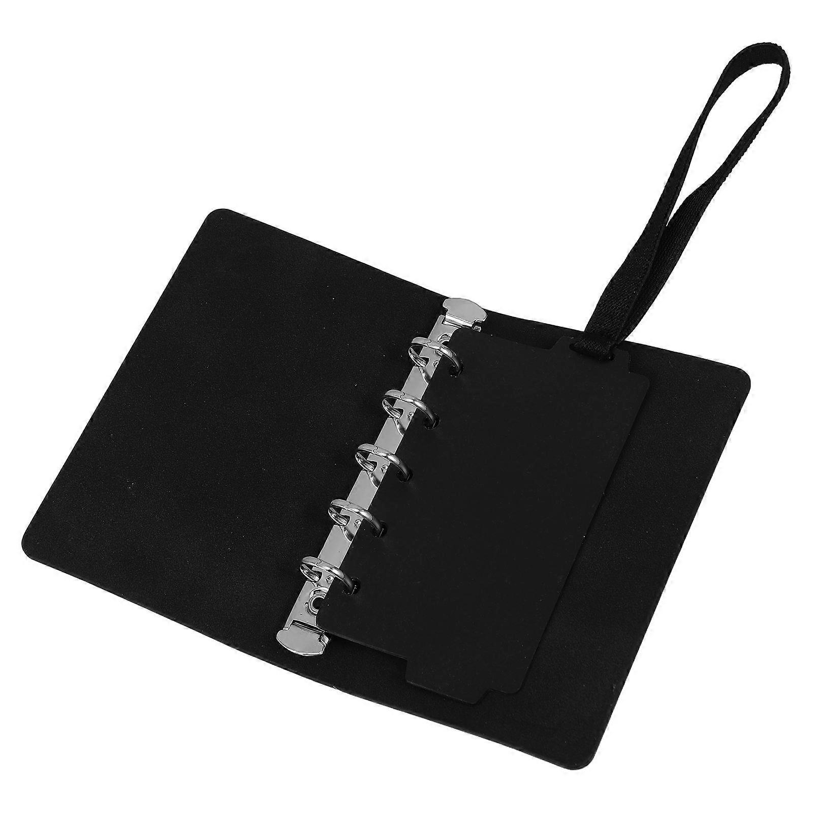 Portable Cash Stuffing Binder Cover For Work Study Travel Pu Rectangular 1 Set