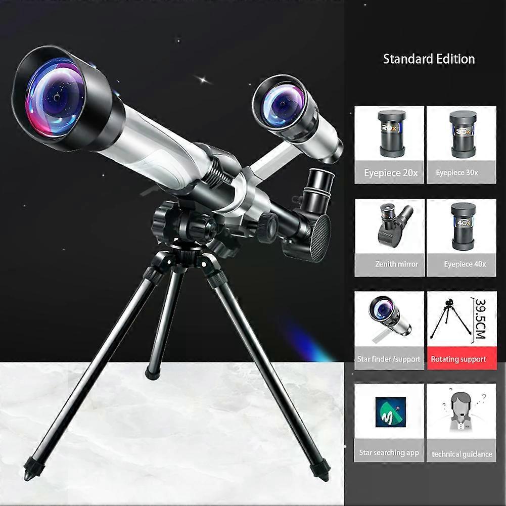 Professional Astronomical Telescope for Space Monocular with 3pcs Eyepiece Powerful Binoculars for Star Observation