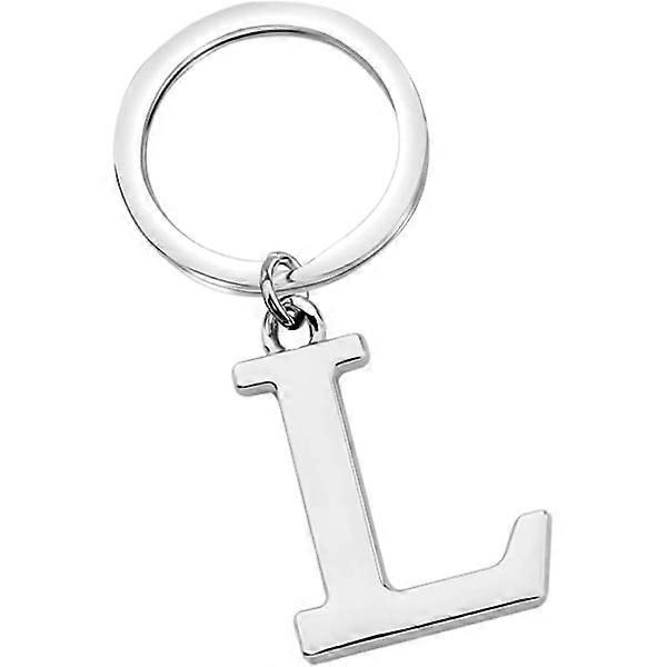 Keychain Letter - Initial Letter Keychain Charm Letter L