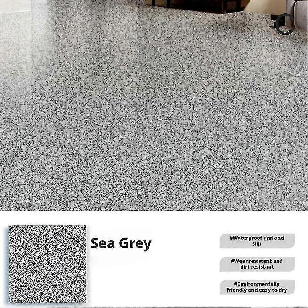 High Gloss Marble Effect Epoxy Floor Coating Paint for Garage Concrete Surfaces Durable Long Lasting Easy Application Bx6