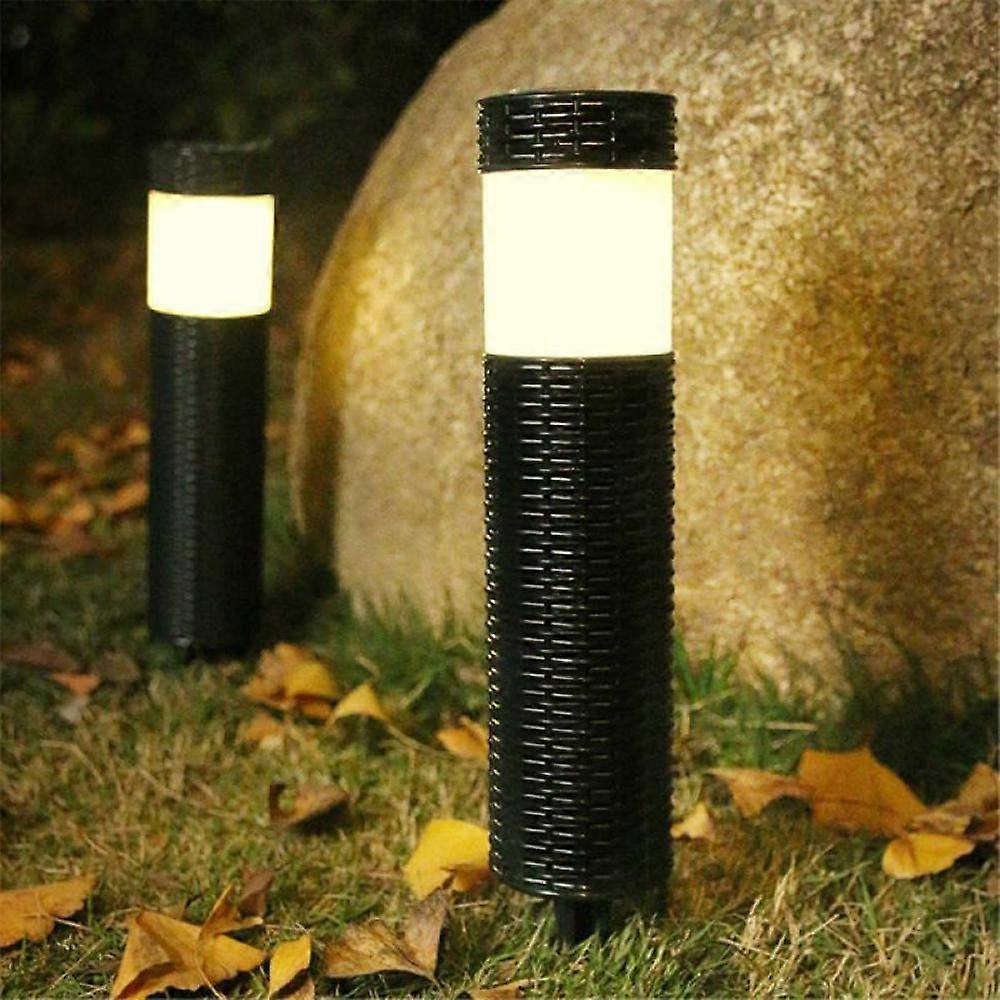 12 LED IP65 Waterproof Solar Garden Lights with Simulated Flame for Yard, Pathway and Lawn