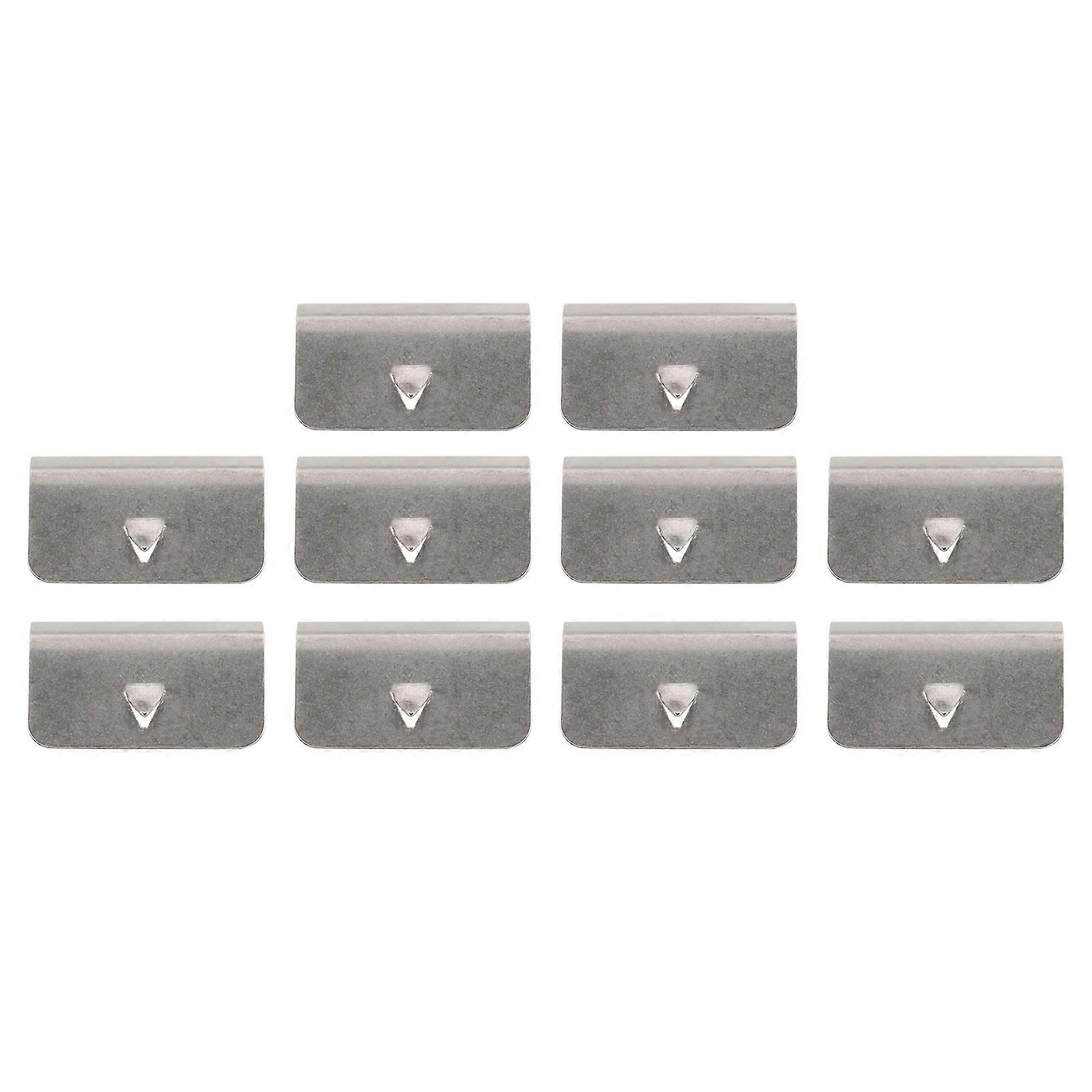 10 Pcs Wind Rain Deflector Channel Fitting Clip Replacement Metal Retaining Clip