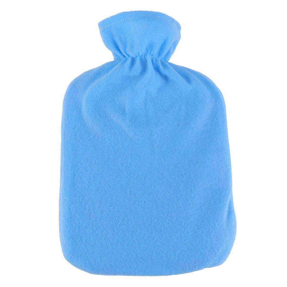 Bottle PVC Hot Water Bag for 2Pcs Blue 2L