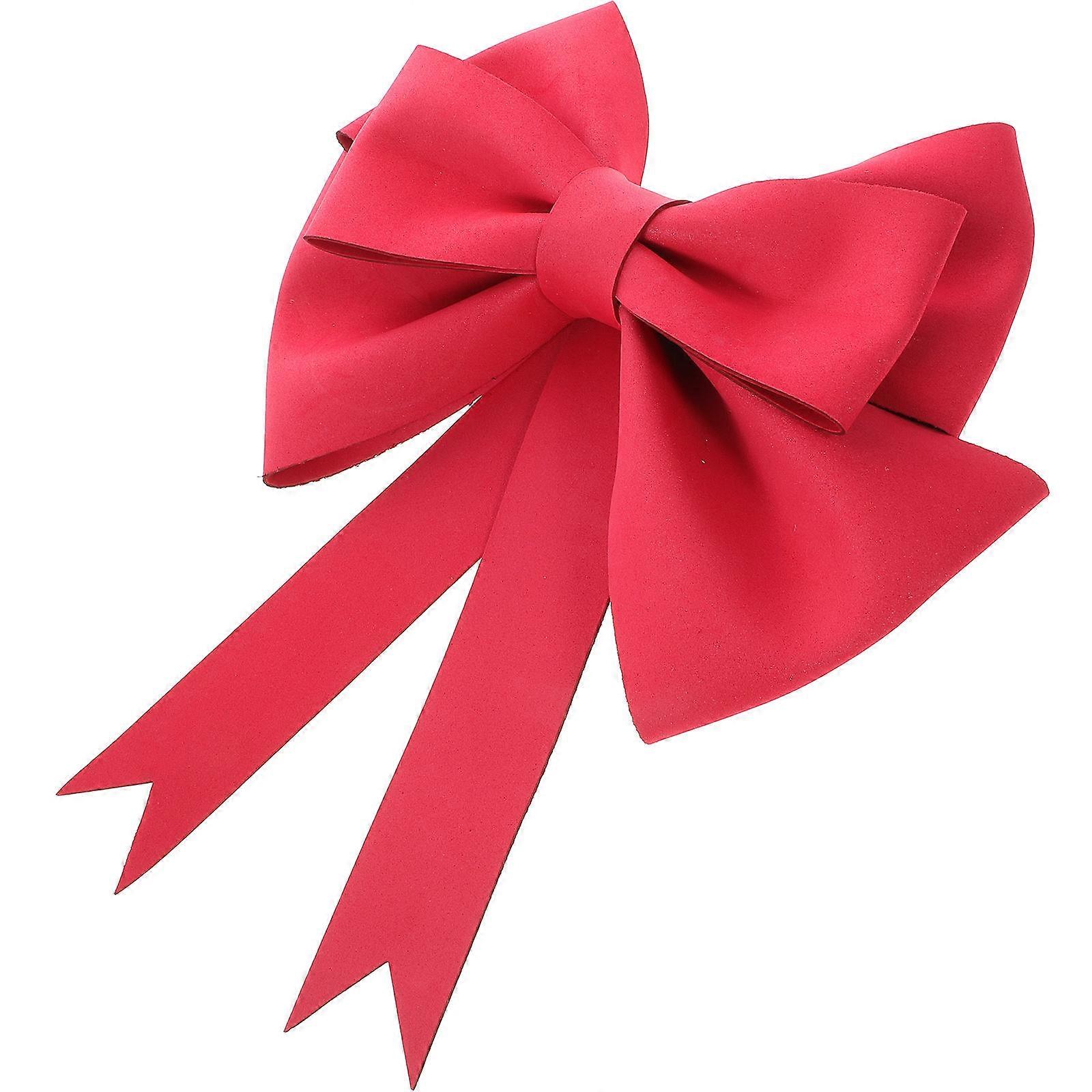Wall Bow Hanging Decorations for Wedding Event 10Pcs Red Large Bow