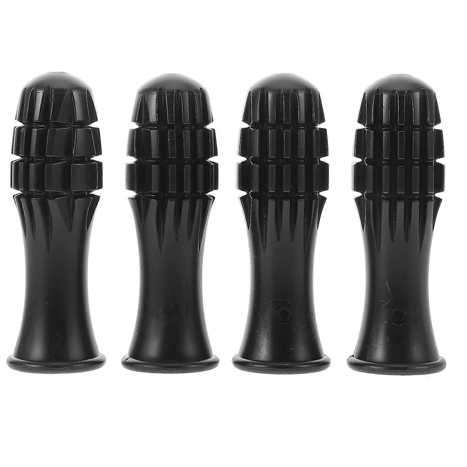Replaceable Foosball Handles Football Grip for Table Use 4Pcs Plastic Set