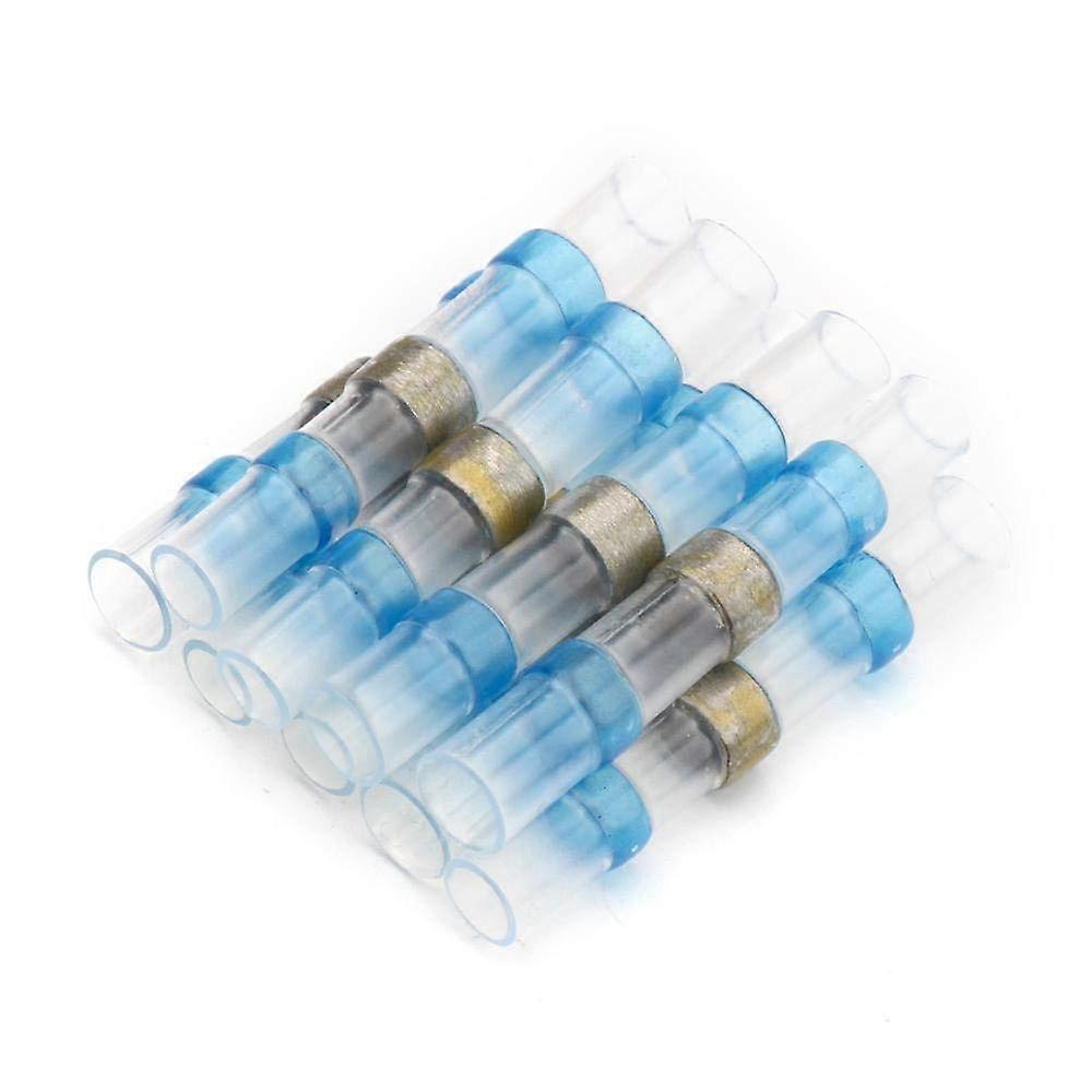 10PCS Waterproof Heat Shrink Terminal Solder Sleeve Tube Connectors Mixed Sizes 4 Sizes for Electrical Wire Butt Connections