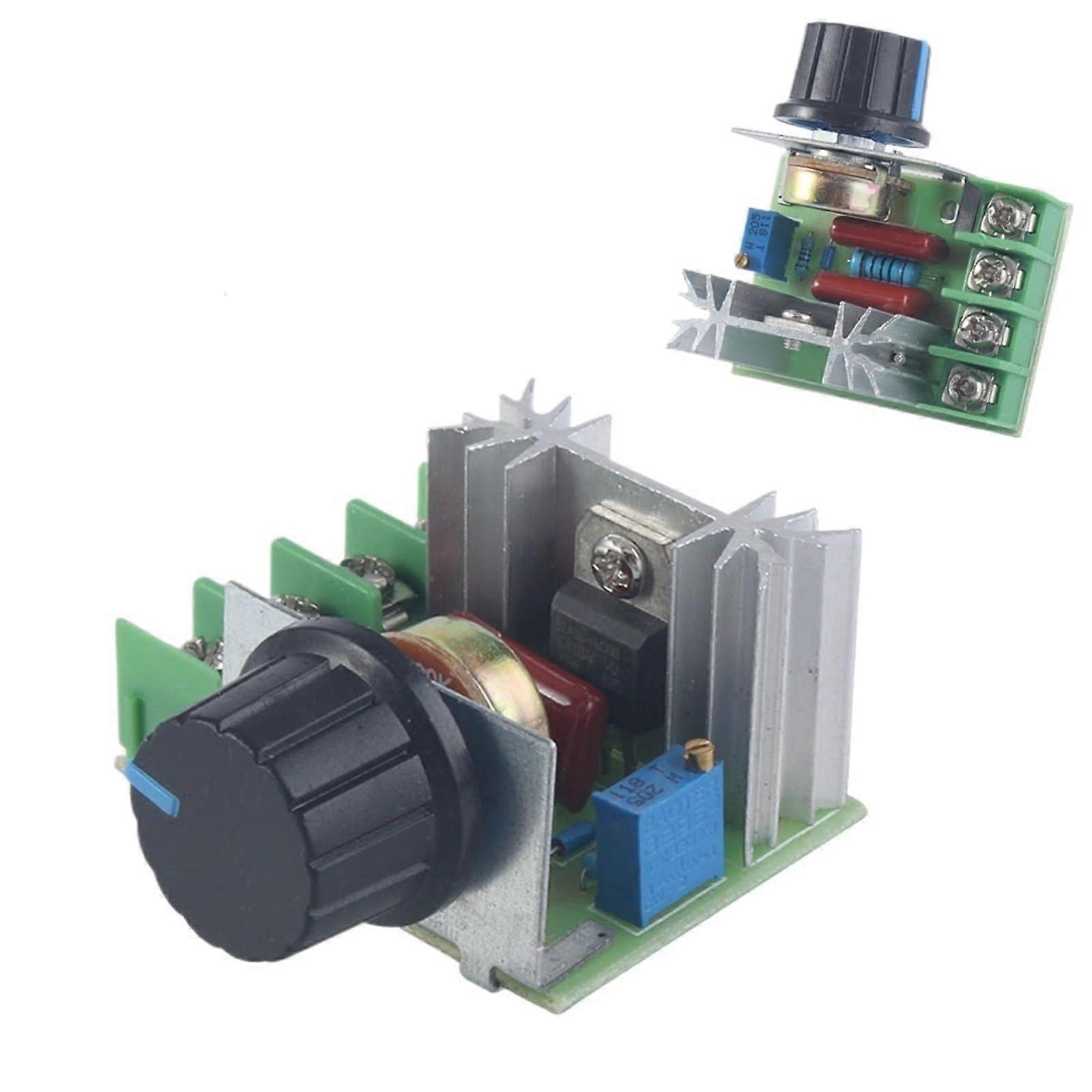 Voltage Regulator 2000W AC 50220V Dimmer SCR Motor Speed Controller for Home Improvement