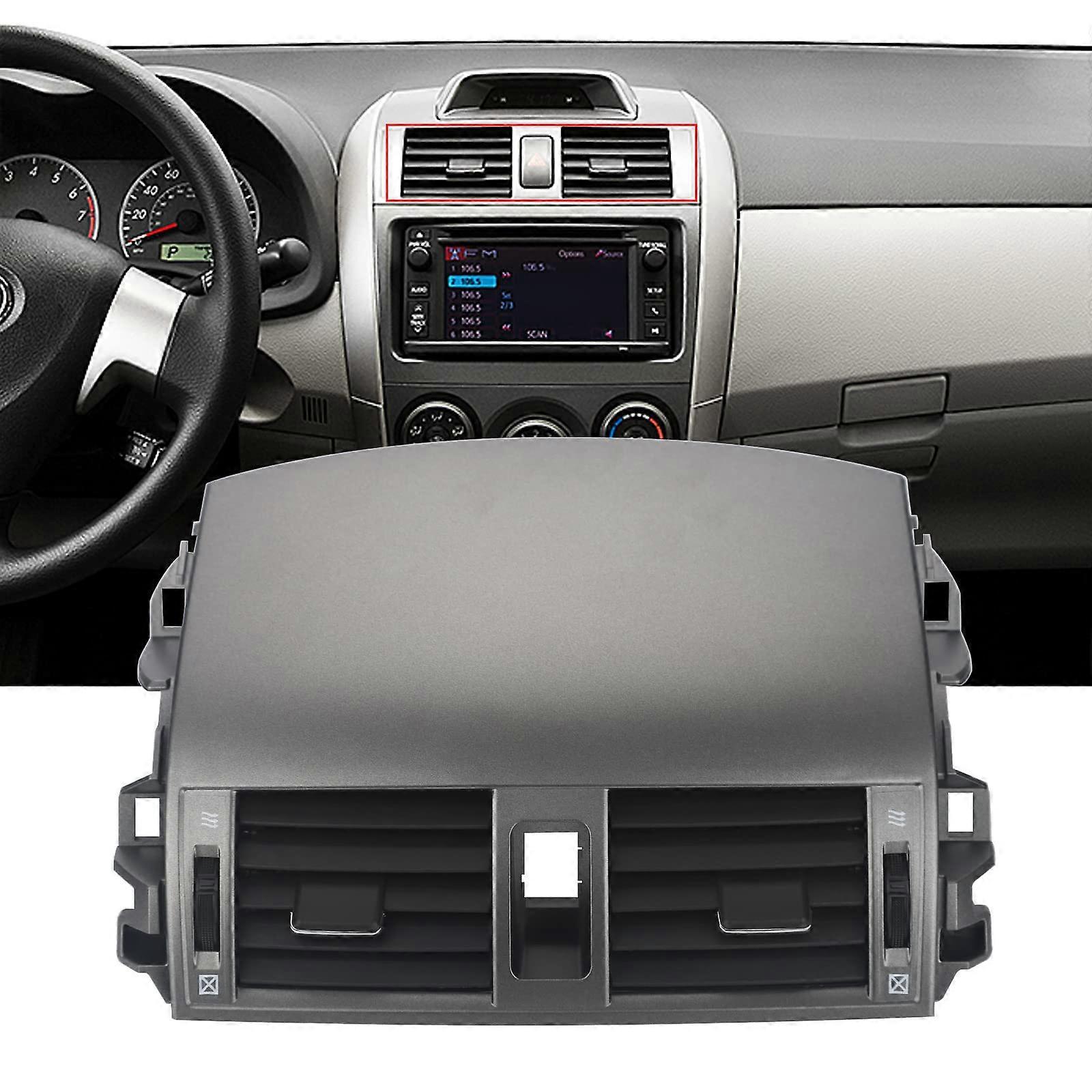 AC Vent Panel with Manual Air Volume Control, Center Dash Outlet for 20082013 Toyota Corolla