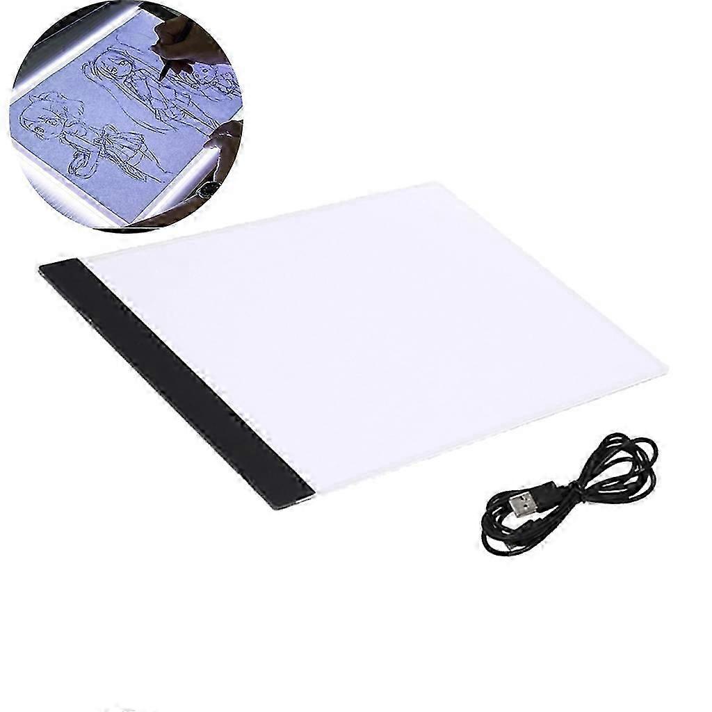 Artists' Dream Light Pad, Infinite Dimming For A5 Acrylic Led Copy Board With Ultra-Thin Design, Touch Sensor Switch, Perfect For Diamond Painting