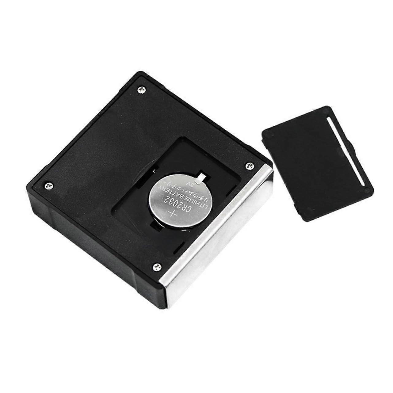 Mini Digital Inclinometer with Magnetic Base for Precise Angle Measurement in DIY Projects