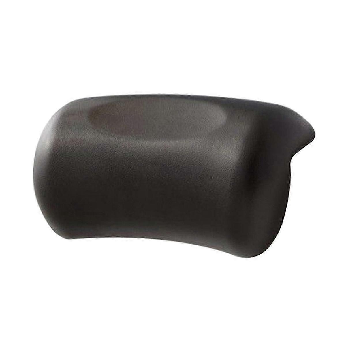 SPA Bath Pillow Bathtub Headrest Soft Waterproof Bath Black