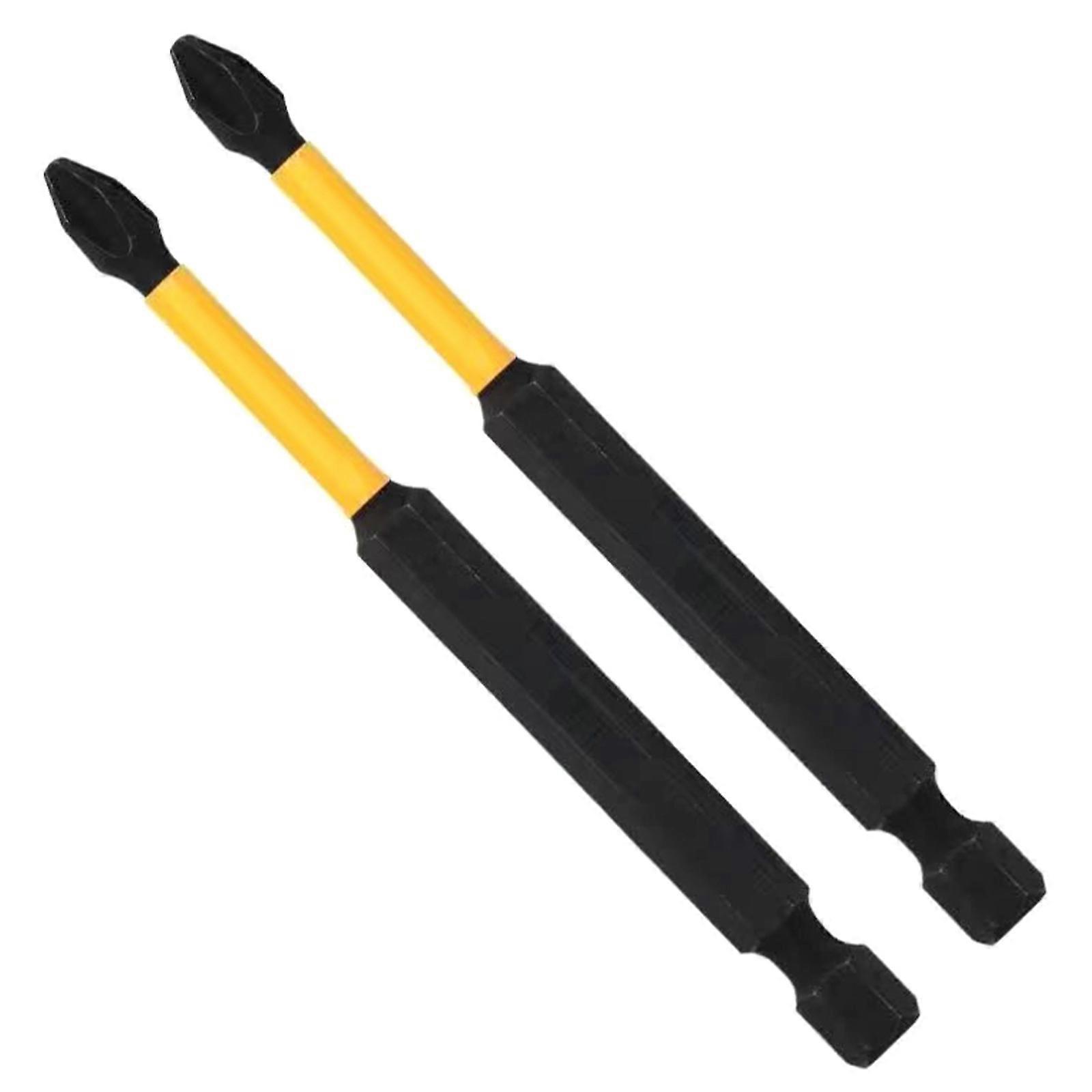 1/2/5Pcs PH2 Screwdriver Bit Set Magnetic Crossing Driver Bit Set Impact Screwdriving Drill Bits Set 1/4 Inch Hex Shank Multicolor