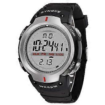 Orologio elettronico Sport Impermeabile Impermeabile Orologio da alpinismo all'aperto multifunzionale da uomo Grande schermo Classico Retro Watch