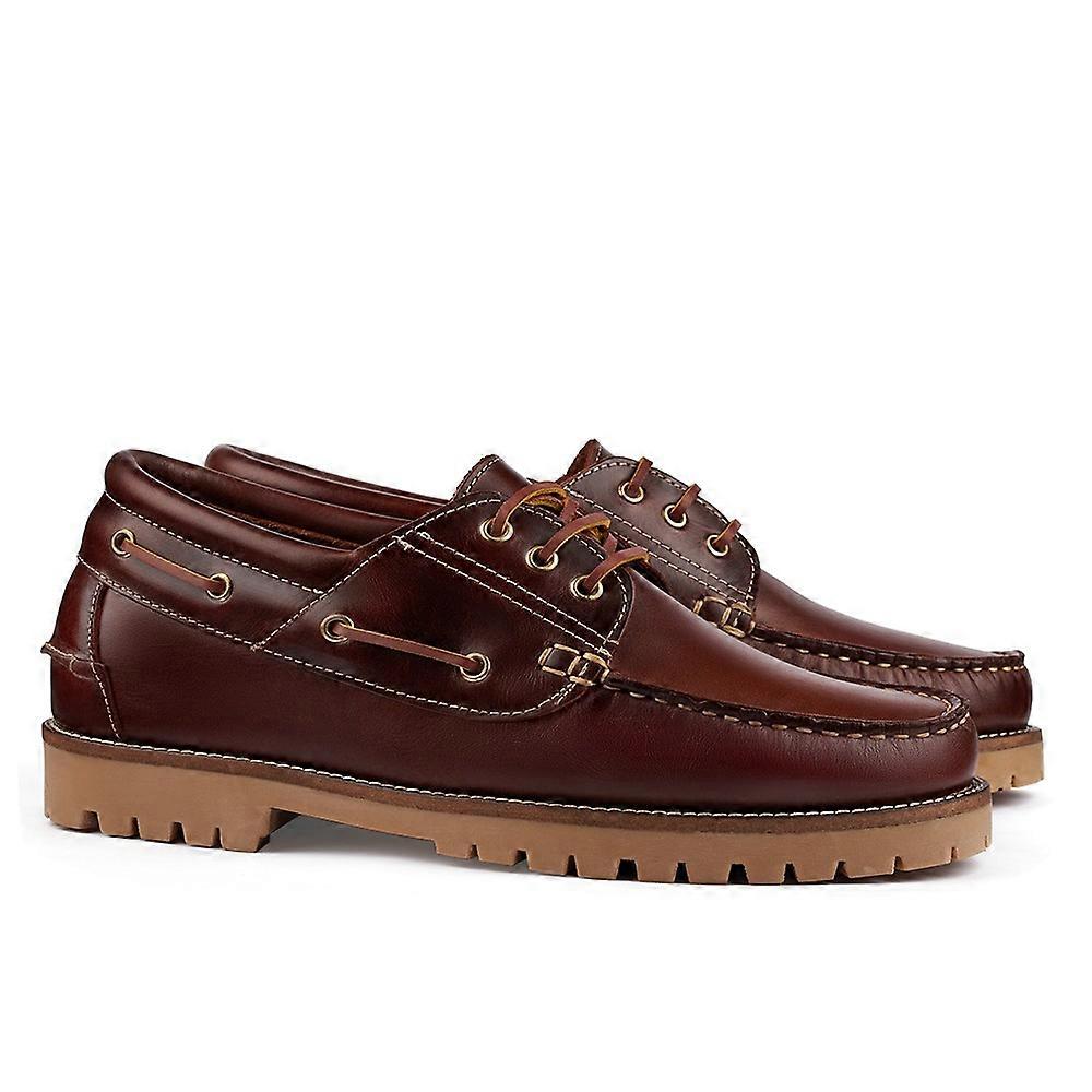 Masaltos elevator shoes for men 7cm. Adriatico brown