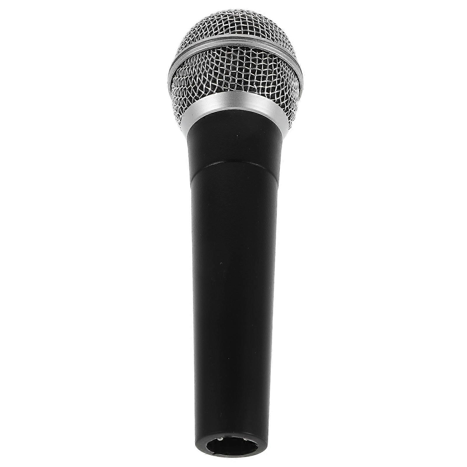 Plastic Microphone Prop for Kids Pretend Play Role Performances