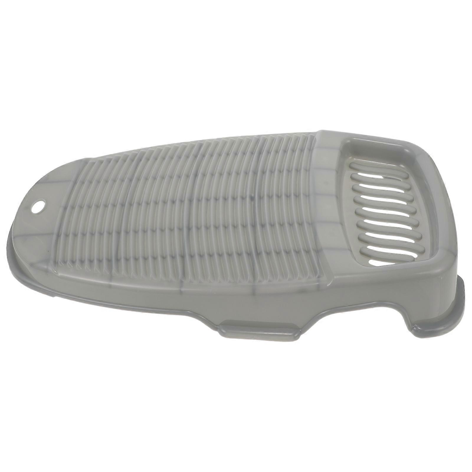 Plastic Laundry Board Hand Washboard for Home Use with Soap Holder